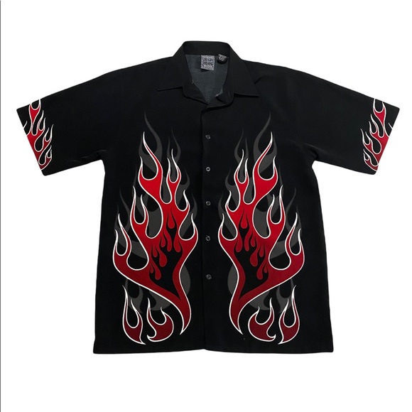 Authentic Shaolin Flame Shirt - Picture 1 of 2